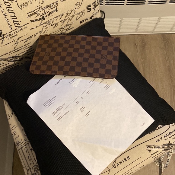 Authentic LV neverfull mm wristlet/ proof of purchase available upon request. - Picture 1 of 10